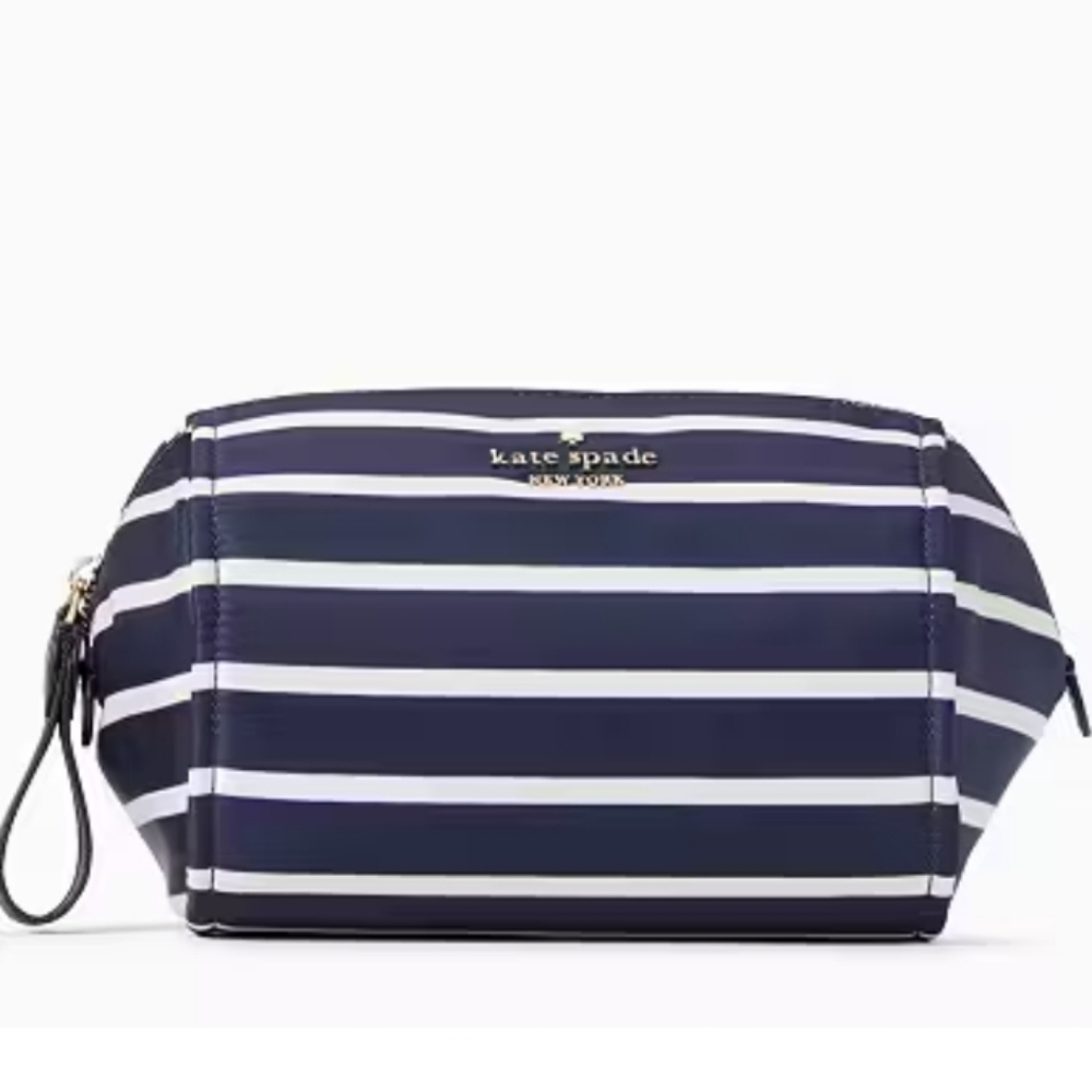 kate spade Chelsea the little better mari Nylon Cosmetic Case NWT